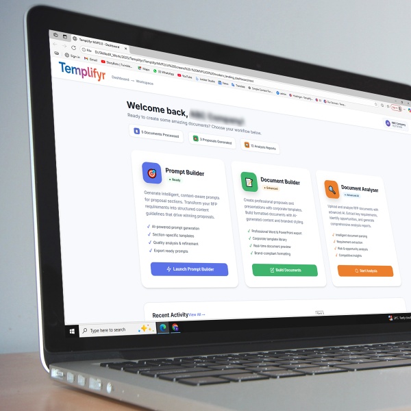 Proposal Builder – Templifyr DIA (AI-Powered)